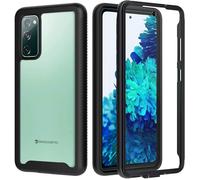 Case For Samsung S20 Fe 5g/4g, Shockproof 360° Protection Case [With Screen Protector], Heavy Duty Portable Bumper Case Cover For Samsung Galaxy S20 Fe ¿ Black