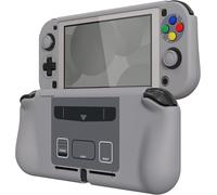 Case for Switch Lite Cover Joycon,Protective Accessory for Nintendo Switch Lite with Joystick Cap & Tempered Glass Screen Protector & ZealProtect EU Snes Buttons