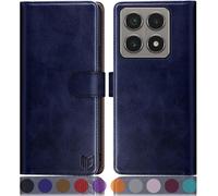 Case For Xiaomi Mi 14t Pro Inch [Rfid Blocking ] [Magnetic Protection] Card Slots Protection Case Premium Pu Leather Cover For Mi 14t Pro Wallet Case Blue