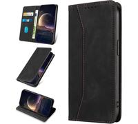 Case For Xiaomi Note 10 4g/ Note 10s, Pu Leather Protective Case, Shockproof Wallet Flip Case Cover For Note 10 4g/ Note 10s (Black)