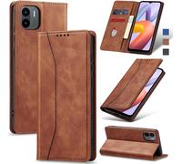 Case For Xiaomi Note 12 4g, Pu Leather Wallet Case [Shockproof] [Magnetic] [Card Holder] [Stand Function] Flip Case (Blue)