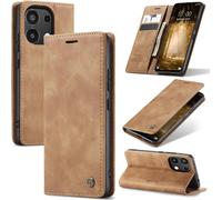 Case For Xiaomi Note 13 4g Premium Leather Protective Pouch Wallet Flip Case Magnetic Case Cover For Note 13 4g, Brown