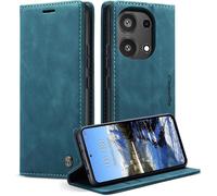 Case For Xiaomi Note 13 Pro 4g Leather Flip Case Pouch Protective Wallet Flip Case Premium Cover Magnetic Card Holder Case For Xiaomi Note 13 Pro 4g, Blue Green