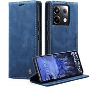 Case For Xiaomi Note 13 Pro 5G Premium Leather Protective Pouch Wallet Flip Case Magnetic Case Cover For Note 13 Pro 5G, Blue
