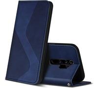 Case For Xiaomi Note 8 Pro, Premium Leather Protective Case Cover With [Card Slots] [Magnetic], Flip Folio Wallet For Xiaomi Note 8 Pro (Blue)