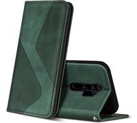Case For Xiaomi Note 8 Pro, Premium Leather Protective Case Cover With [Card Slots] [Magnetic], Flip Folio Wallet For Xiaomi Note 8 Pro (Green)