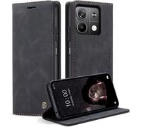 Case For Xiaomi Poco X6 5g Leather Flip Case Pouch Protective Wallet Flip Case Premium Cover Magnetic Card Holder Case For Xiaomi Poco X6 5g, Black