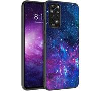 Case For Xiaomi Redmi Note 11/11s 4g, Redmi Note 11s Case Cover Shiny Luminous Nebula Purple Ultra Thin Silicone Anti-Fall Case For Redmi Note 11 4g/Note 11s