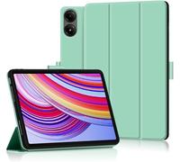 Case For Xiaomi Redmi Pad Pro 4g/5g/Poco Pad Protective Case, New Pu Leather Triple Fold Protective Cover With Auto Sleep/Wake Function - Green