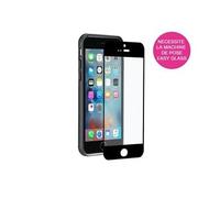 MW Verre de protection d'écran pour iPhone 6/6S EASY GLASS CASE FRIENDLY Noir