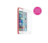 MW Verre de protection d'écran pour iPhone 6 Plus/6S Plus EASY GLASS CASE FRIENDLY Blanc