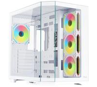 CASE GAMING DARK CAVE AKU - NO ALIMENTATORE - ARGB FAN - BIANCO (ITGCADCAKW)