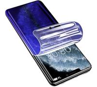 case & glass 2 films de protection d'écran hydrogel anti-lumière bleue compatible pour OPPO Reno 4
