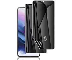 case & glass 2 films hydrogel protecteur d'écran anti-espions compatible avec Oppo R15 Dream Version