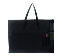 Case | Grande capacité Fournitures d'œuvres d'art | Mallette étanche durable pour œuvres d'art, affiches, croquis et dessins, 27,6 x 20,5 pouces / 70 x 52 cm Ytger