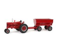 Case IH 1/64 Farmall 400 Tracteur avant troit avec pneus de fuse de faveurs en mtal en mtal l'ge de 3 ans et plus