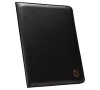 Case-it PAD-20 Porte-documents professionnel avec bloc-notes format lettre, noir