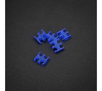 Case King 4 Port Câble Petit Peigne 3 mm - Bleu - Lot DE 5 - Câble de Câbles Set de zuuv 156
