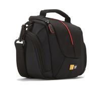 Case Logic 3201022 Étui Support Noir Polyester 190x121x178mm pour Compact System, Hybrid et High Zoom Cameras, poche latérale, dragonne et brassard