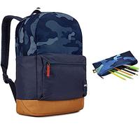 Case Logic Campus 2019 Sac à dos loisir, 46 cm, Dress Blue Camo/Cumin