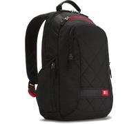 Case Logic DLBP114K Sac à dos fashion en nylon pour Ordinateur Portable 13"-14" Noir