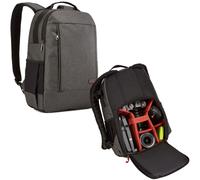 Case Logic ERA Backpack Sac Photo Gris Imperméable Pour DSLR/Drone + Accessoires