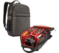 Case Logic ERA Backpack Sac Photo Gris Imperméable Pour DSLR/Drone + Accessoires