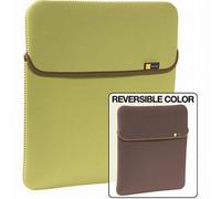Case Logic MacBook Shuttle XAS-13 réversible en néoprène 13,3" (Pistache/Chocolat)