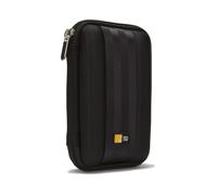 Case Logic QHDC-101 Housse EVA Noir pour disque dur externe - Dimensions internes 85x30x135mm - Résistance Poussière/Rayures - Fermeture Zippée