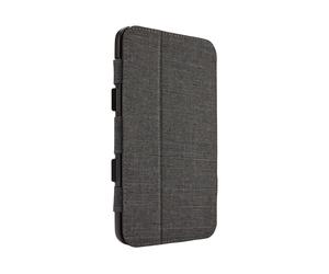 Case Logic SnapView Folio - Boîtier de protection pour tablette - polyester, polycarbonate - anthracite - pour Samsung Galaxy Tab 3 (7 po)