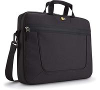 "Laptop Attache" Sacoche pour ordinateur portable 15.6", avec fermeture éclair, rembourré, poignées rembourrées, bandoulière amovible, poche à fermeture éclair externe, dimensions 41.9 x 7.1 x 36.8 cm, couleur noir, garantie 25 ans