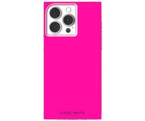 CASE-MATE BLOX Coque pour iPhone 14 Pro Max - Pastèque Fluo [Protection Contre Les Chutes de 3 m] [Compatible avec MagSafe] Coque magnétique avec Bords carrés pour iPhone 14 Pro Max 6,7",