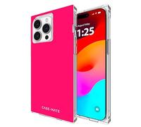 CASE-MATE BLOX Coque pour iPhone 15 Pro Max - Pastèque Fluo [Protection Contre Les Chutes de 3,7 m] [Compatible avec MagSafe] - Coque magnétique avec Bords carrés pour iPhone 15 Pro Max 6,7",