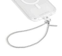 Case-Mate Breloque de téléphone avec chaîne en argent - Sangle antivol amovible - Dragonne mains libres pour iPhone pour femme - Dragonne de téléphone pour Galaxy, Pixel et plus - Chaîne argentée