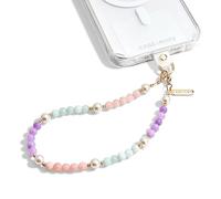 Case-Mate Breloque de téléphone avec Perles et Or - Cordon de téléphone Amovible, Mains Libres, Sangle de téléphone réglable pour Femme - iPhone 14 Pro Max/13 Pro Max/12 Pro Max/11 - Sugar Rush