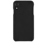 Case-Mate - Coque iPhone XR - BARELY THERE LEATHER - iPhone 6.1 - Noir