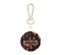 Kate Spade New York AirTag Holder avec anneau doré - Coque de protection pour Apple AirTag - Écaille de tortue