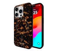 Case-Mate Kate Spade New York Coque pour iPhone 15 Pro, Compatible avec MagSafe - Écaille de Tortue