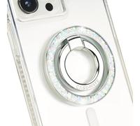 Case-Mate Poignée magnétique pour téléphone et Anneau de Support pour téléphone - Support magnétique pour iPhone - Accessoires MagSafe Amovibles pour iPhone - Béquille rotative pour iPhone 16 Pro