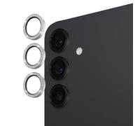 Case-Mate Protection d'objectif d'appareil photo Samsung Galaxy S25 Plus avec anneaux scintillants en aluminium - Double verre trempé, durable anti-rayures - Vue ultra HD avec prise de vue de nuit,