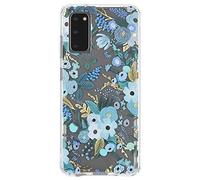 CASE-MATE Rifle Paper Co. Coque pour Samsung Galaxy S20 Motif Floral Bleu