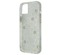 Case-Mate Rigide Transparent Série Étui pour IPHONE 14 Plus - Floral Gemmes