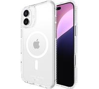 Case-Mate Tough D3O MagSafe - Étui pour iPhone 16 Plus (transparent)