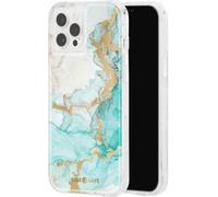 Case-Mate - Tough Groove - Coque pour iPhone 12 Pro Max (5G) - Protection contre les chutes de 3 m - 6,7 pouces - Marbre océan