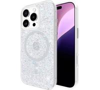 Coque pour iPhone 16 Pro MagSafe Anti-rayures Paillettes Disco Scintillants Lavande