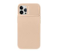 case&me Coque de Protection complète pour Appareil Photo, iPhone 12 Pro, Protection Appareil Photo Amovible, Rose Saumon