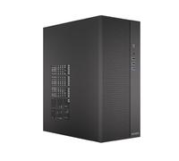 Nuwo Opal Z300 Boîtier compact Micro-ATX Mini-ITX pour ordinateur de bureau Mini tour mATX 0,60 mm SPCC, USB 3.0, sans alimentation, noir
