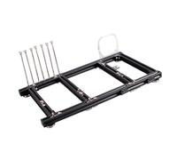 Case PC en Plein Air, Casse d'ordinateur à Trame Ouverte Open Cadre Alliage en Aluminium ATX Case PC Plate-Forme de Test d'overclocking