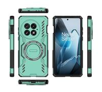 Case Tablet PC Compatible avec OnePlus 13 5G (Version Nationale) Coque intégrale Robuste, résistante aux Chocs, Fine et Solide, Support de Chargement sans Fil Tablet Couverture arrière(Ye?il)