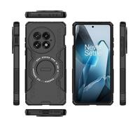Case Tablet PC Compatible avec OnePlus 13 5G (Version Nationale) Coque intégrale Robuste, résistante aux Chocs, Fine et Solide, Support de Chargement sans Fil Tablet Couverture arrière(Svart)
